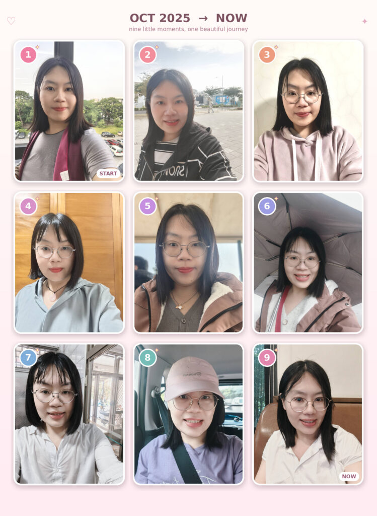 Elysia外貌的變化